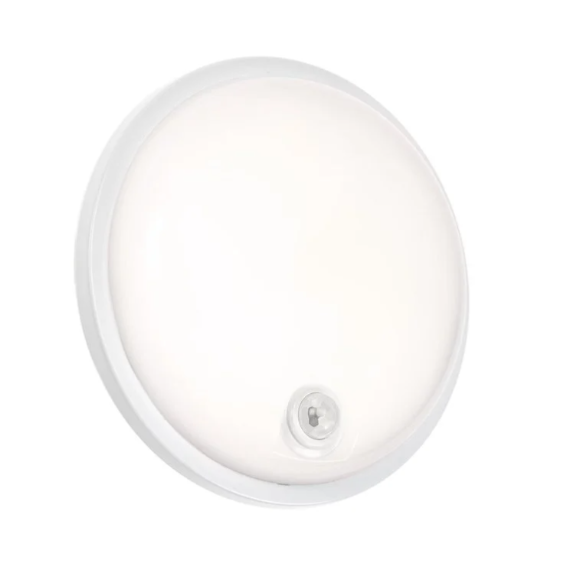 LED opbouwlamp Rond met sensor - 20W 4000K - IP54 spatwaterdicht