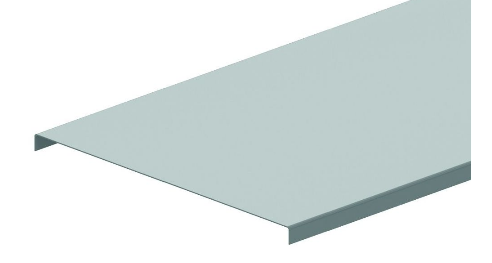 Universeel deksel h=10 l=2000 d=1.00 b=300 zink-magnesium