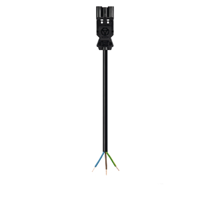 GST18i3 aansluitsnoer MALE 0.5 meter 3×0.75mm²