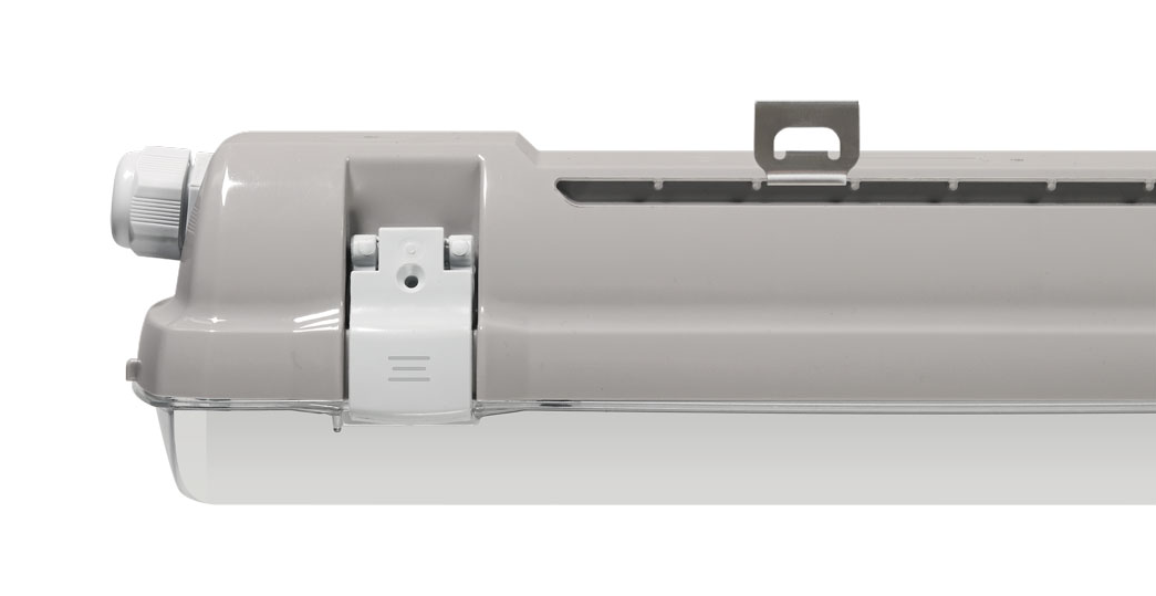 Nora waterdicht 6500K, 180LM/W, IP66/IP69, IK10, 7460lm, multiwattage, 1455mm, HACCP ABSc 3F