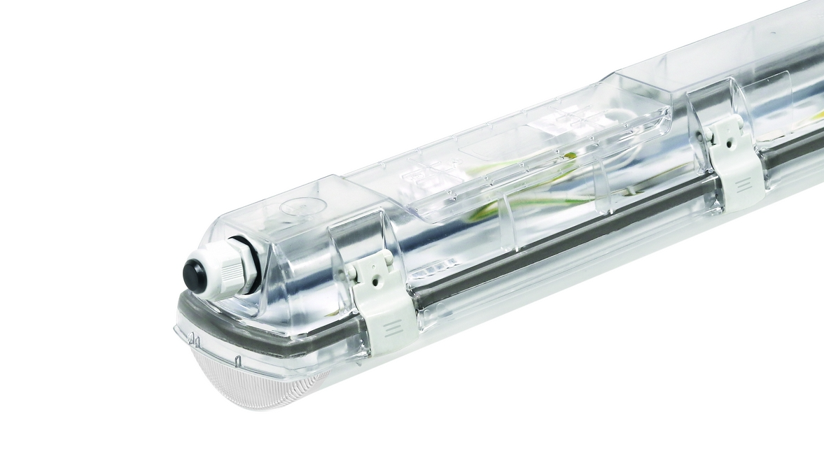 Owen waterdicht 4000K, 180LM/W, IP66/IP69, IK10, 6110LM, multiwattage, 1175mm, HACCP (low UGR)