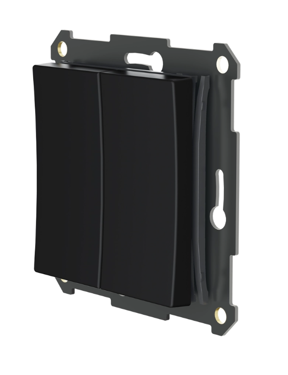 PLEJD WPH-01-55W, draadloze Bluetooth push schakelaar zwart