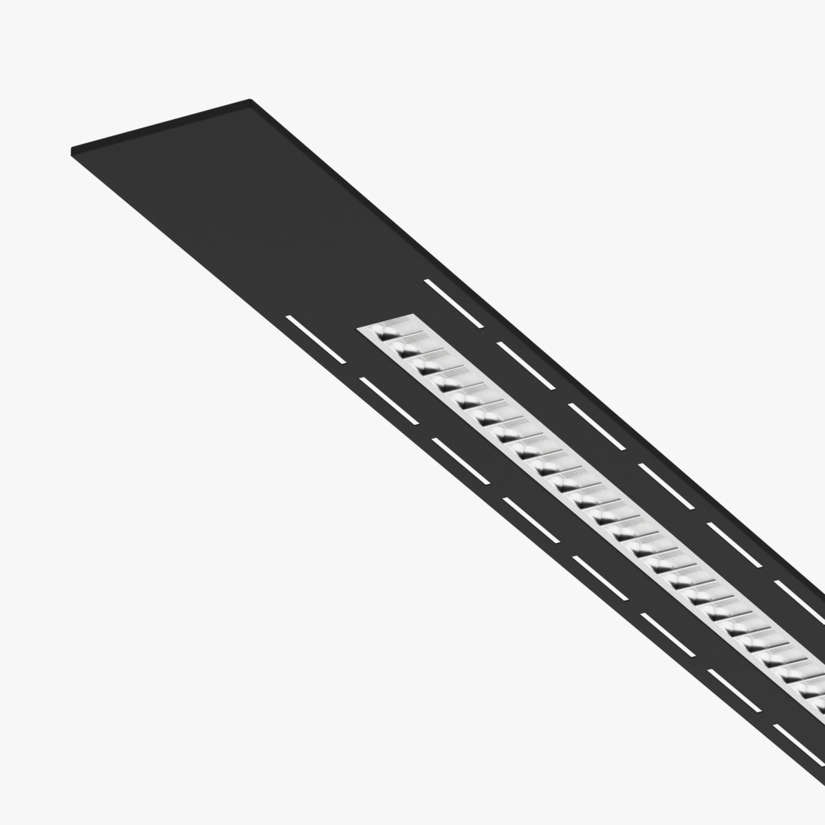 Bandraster armatuur 1495 x 148mm