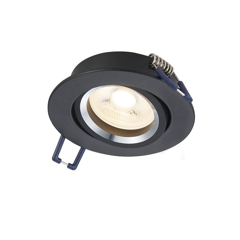 GU10 Armatuur Kayla kantelbaar zwart