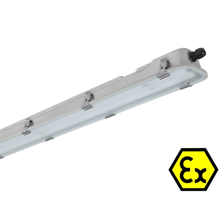 Ton waterdicht, 4000K, IP65, IK10, 1600mm, 7260lm, Ex zone 2/22